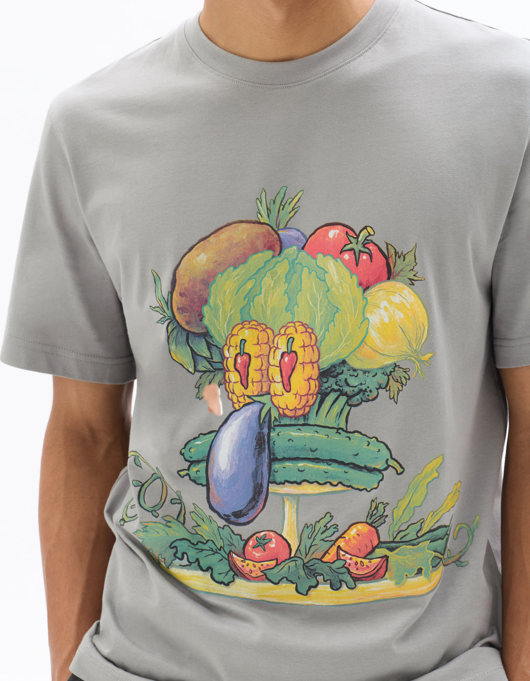 Unisex - Knitted - T-Shirt - Short sleeves - U / V / round neck