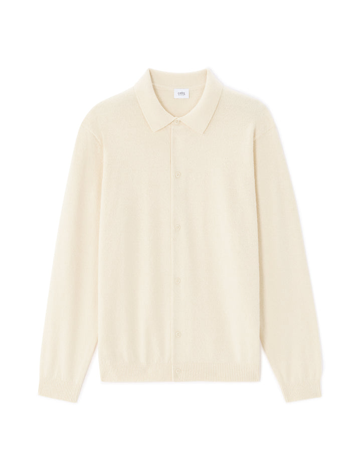 Men - Knitted - Cardigan/Sweater - Long sleeves