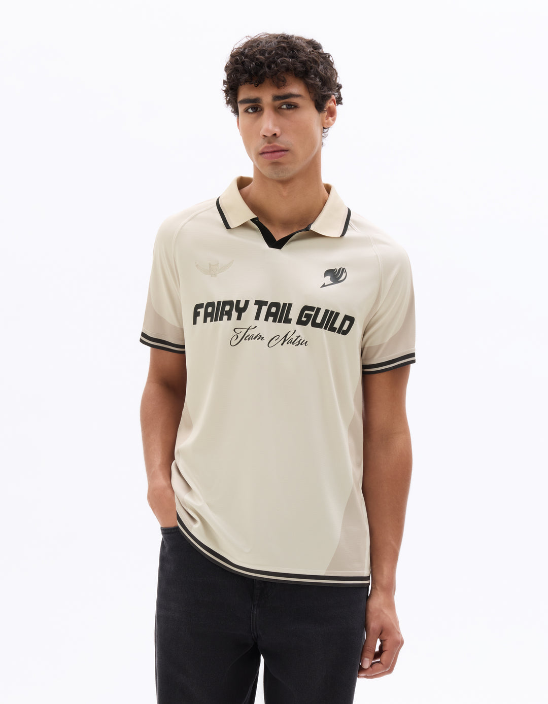 Fairy Tail - Beige Soccer Jersey