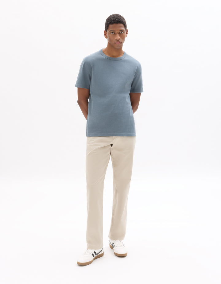Unisex - Knitted - T-Shirt - Short sleeves - U / V / round neck