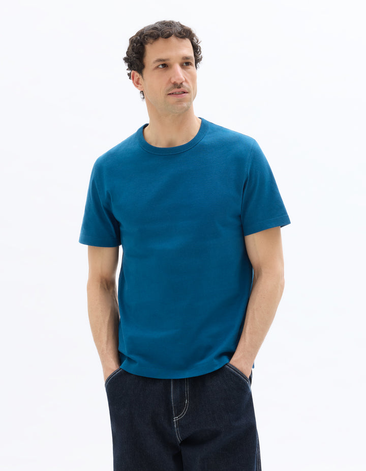 Unisex - Knitted - T-Shirt - Short sleeves - U / V / round neck