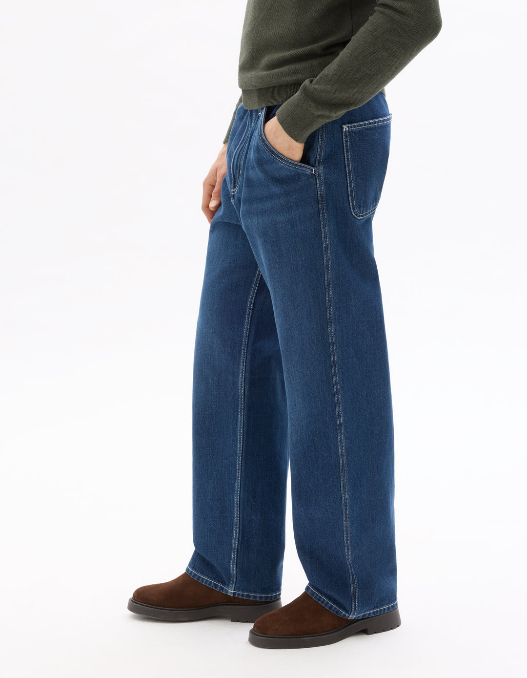 Men - Woven - Pants - denim cotton