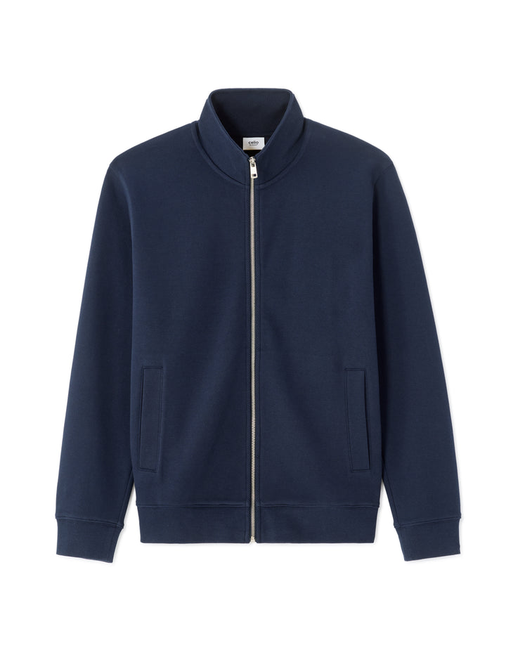 Unisex - Knitted - Sweatshirt - Long sleeves - Fleece fabric