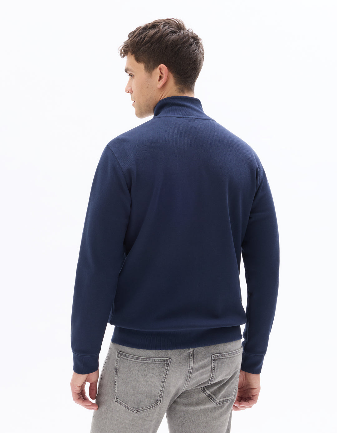 Unisex - Knitted - Sweatshirt - Long sleeves - Fleece fabric