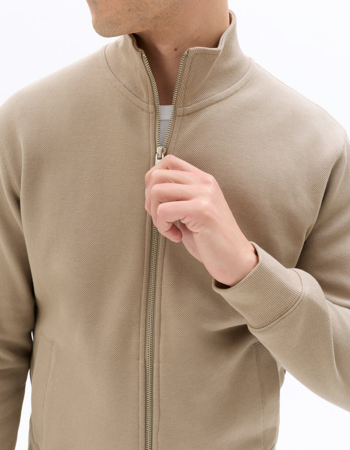 Unisex - Knitted - Sweatshirt - Long sleeves - Fleece fabric