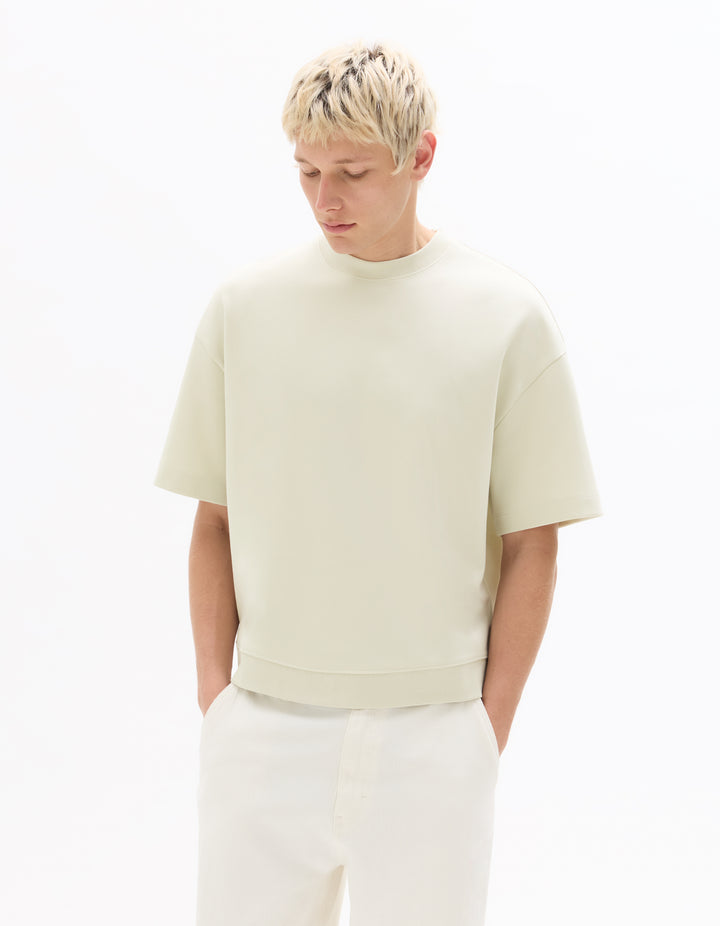 Unisex - Knitted - Sweatshirt - Long sleeves - Fleece fabric