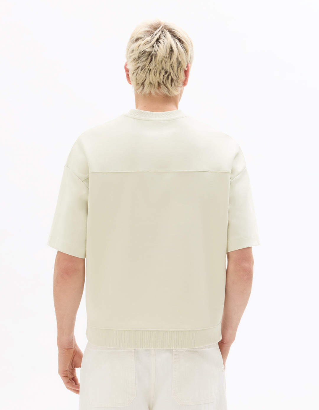 Unisex - Knitted - Sweatshirt - Long sleeves - Fleece fabric