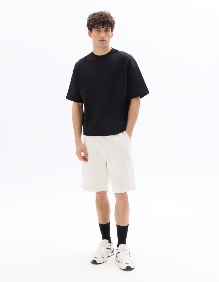 Unisex - Knitted - Sweatshirt - Long sleeves - Fleece fabric