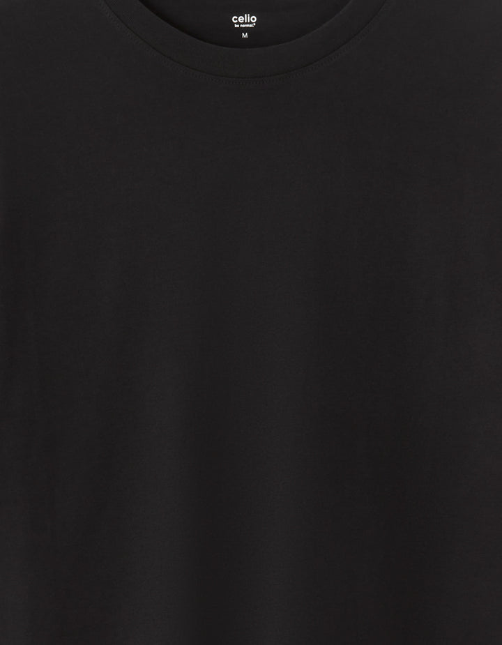 Oversized Plain 100% Cotton T-Shirt