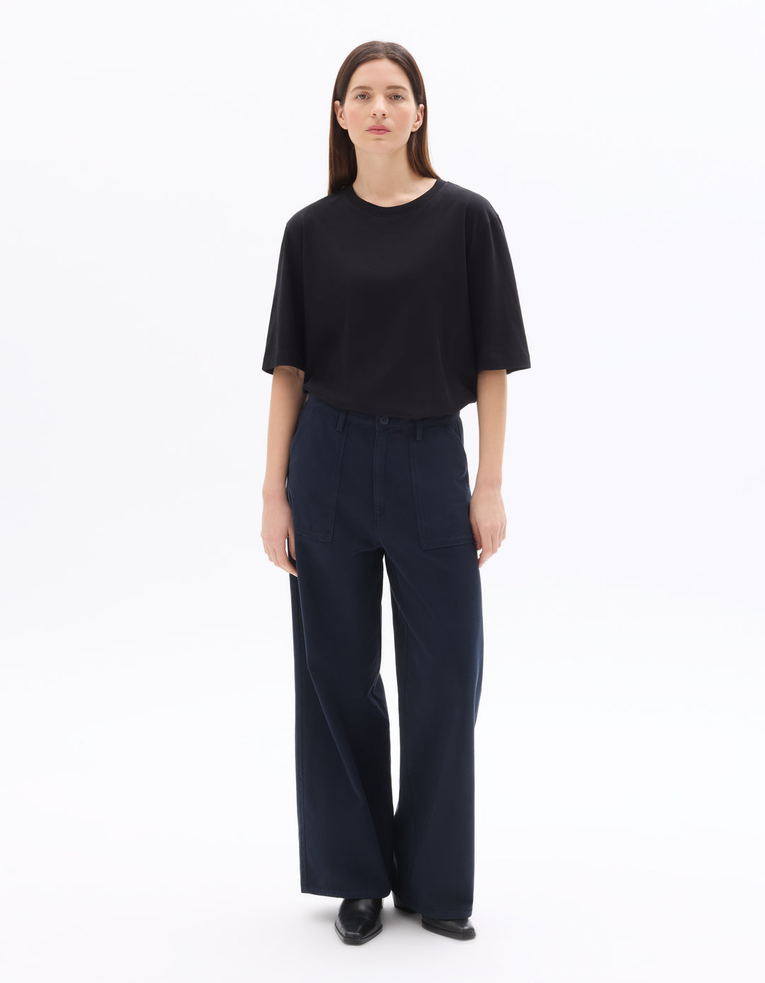 Oversized Plain 100% Cotton T-Shirt