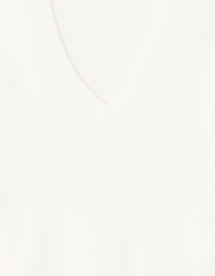 Soft Cotton V-Neck T-shirt