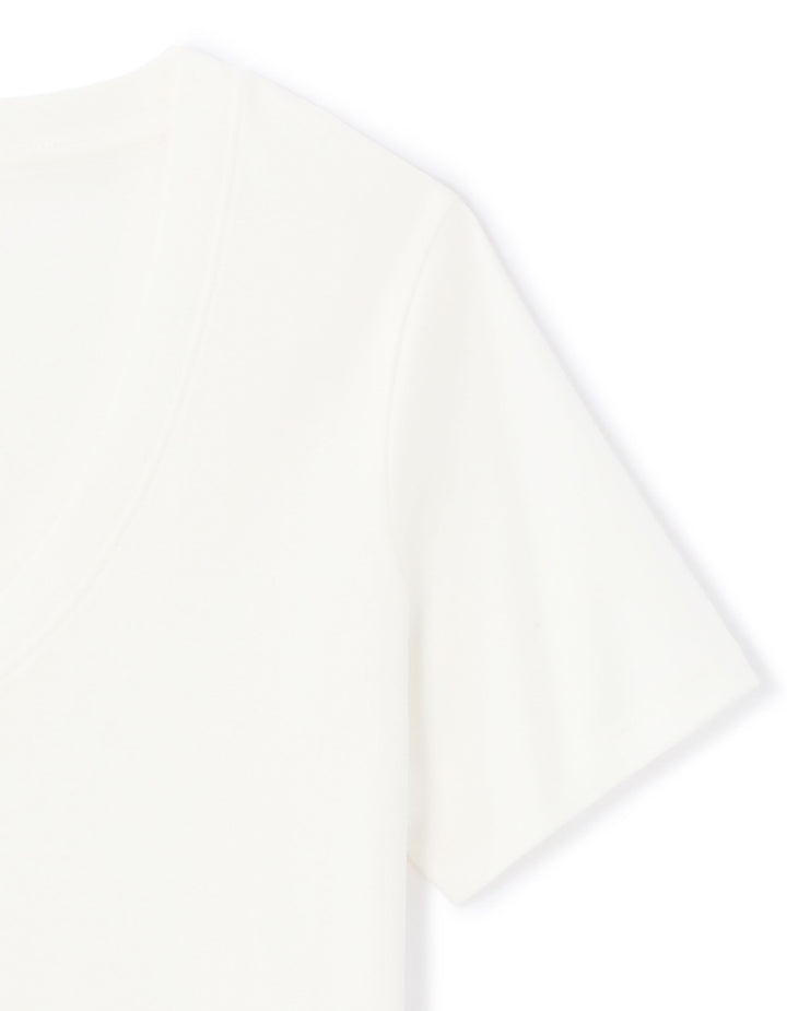 Soft Cotton V-Neck T-shirt