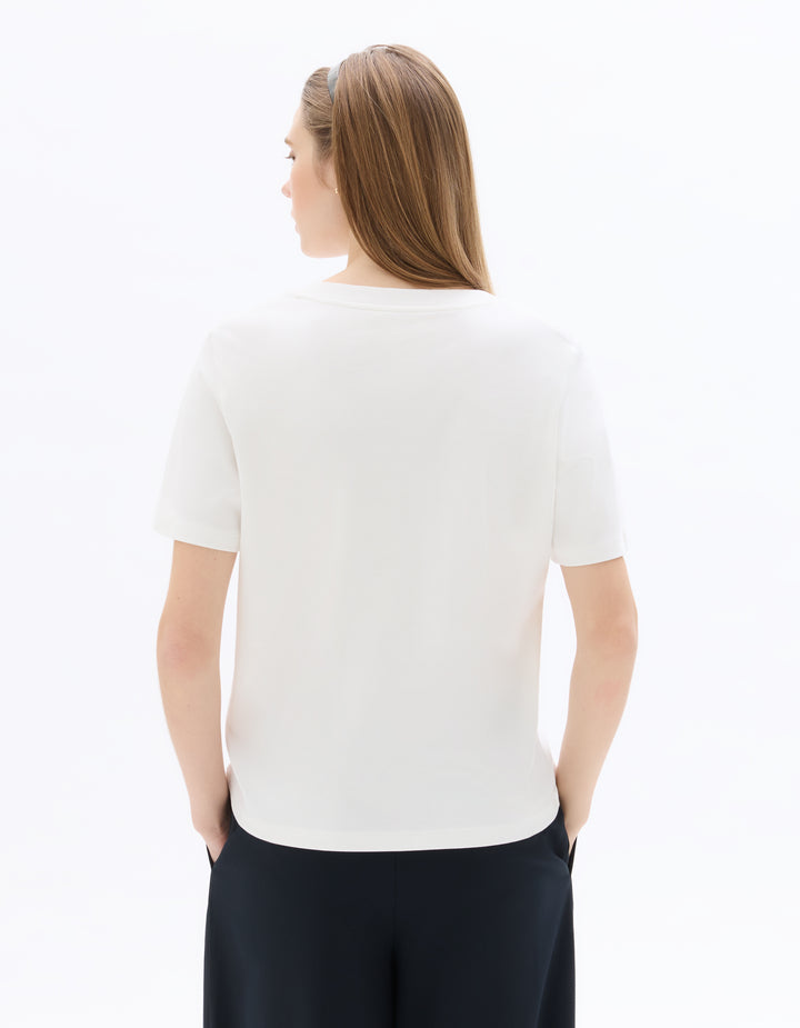Soft Cotton V-Neck T-shirt