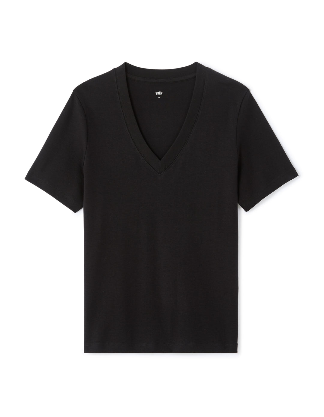 Soft Cotton V-Neck T-shirt