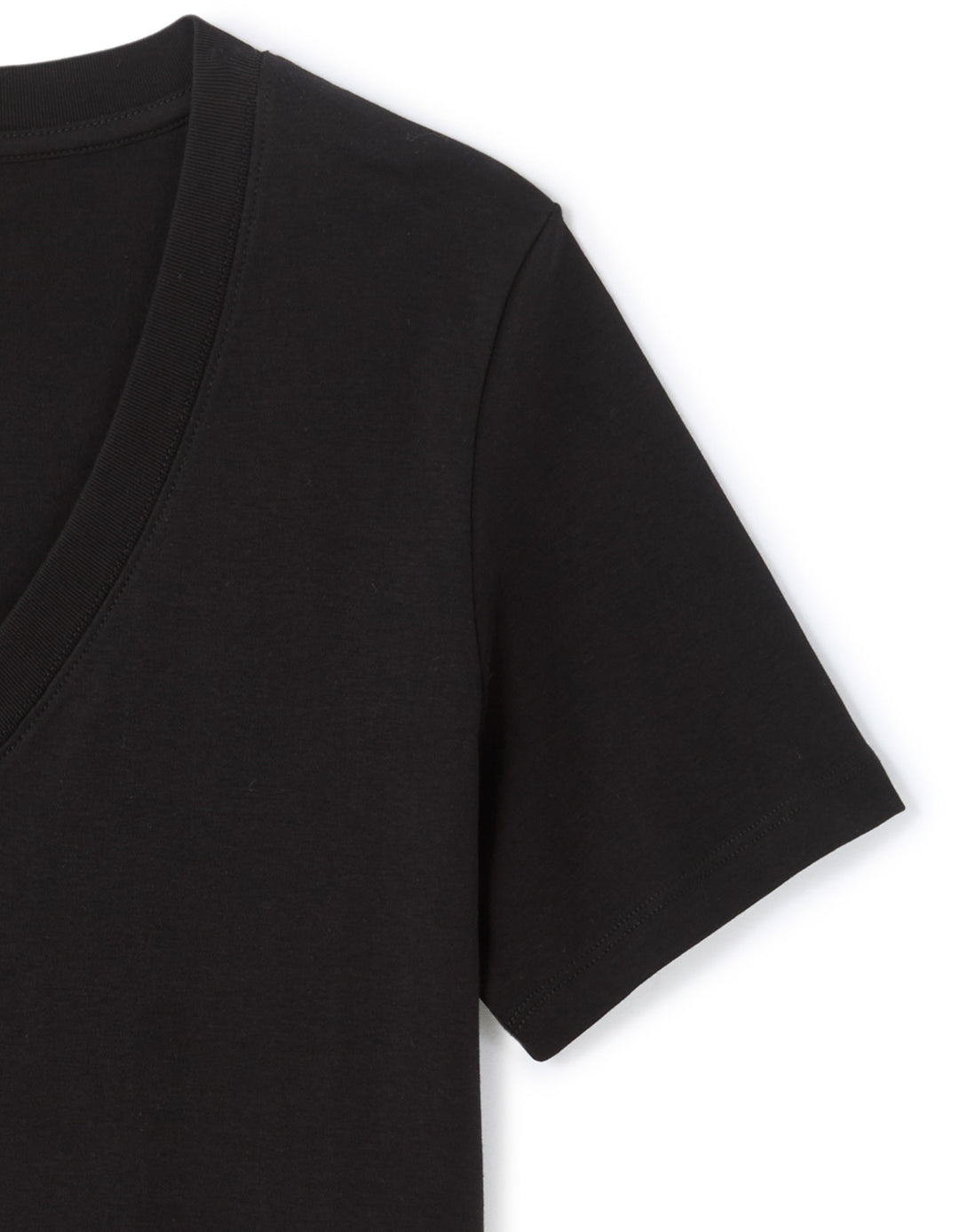 Soft Cotton V-Neck T-shirt