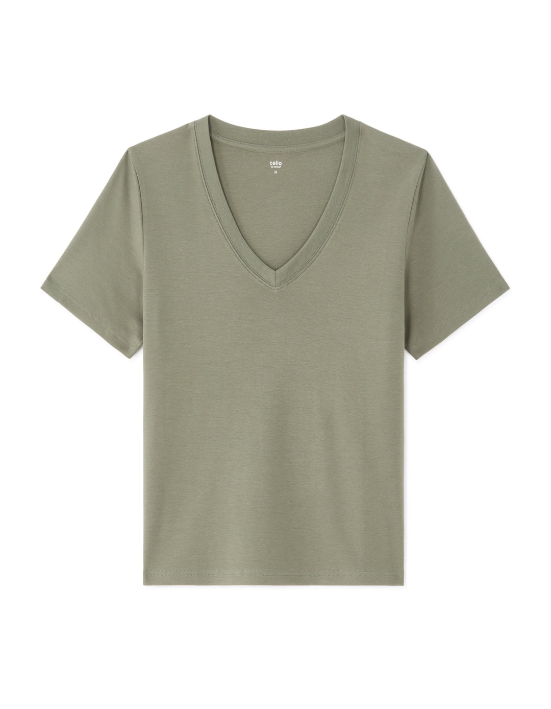 Soft Cotton V-Neck T-shirt