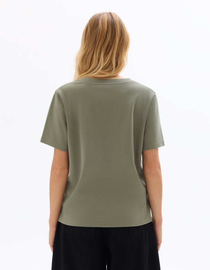 Soft Cotton V-Neck T-shirt