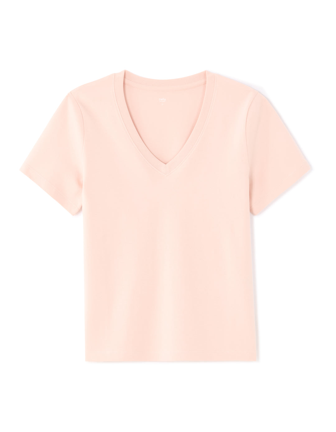 Soft Cotton V-Neck T-shirt