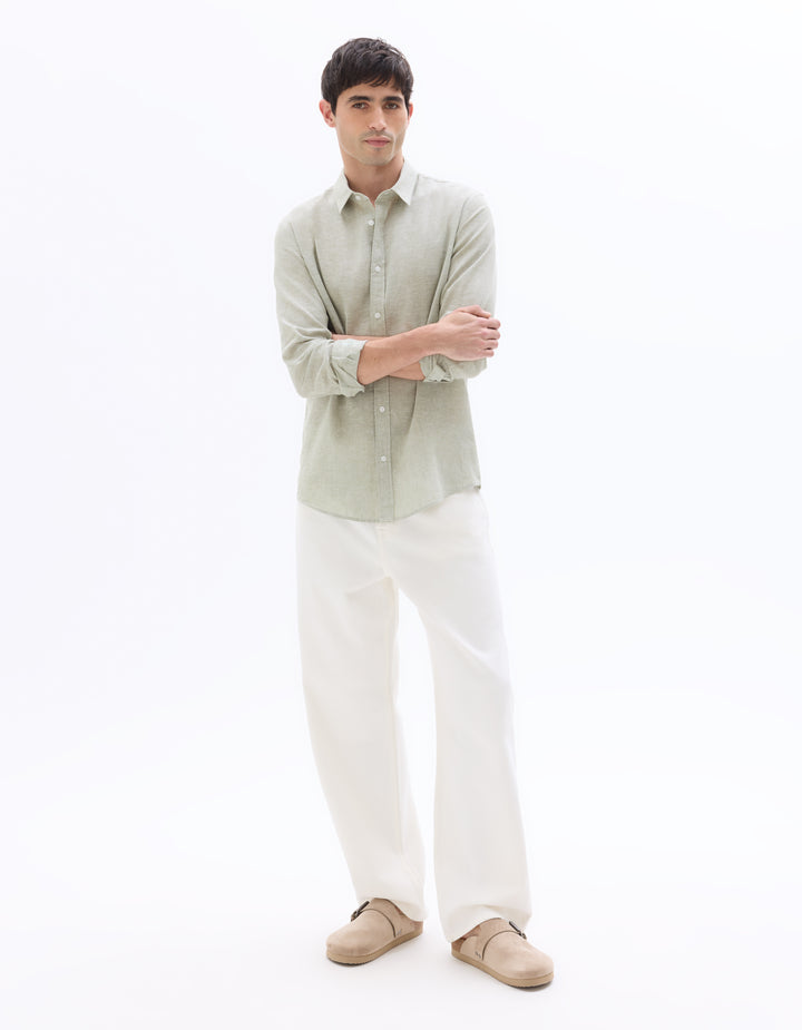 Men - Woven - Shirt - Long sleeves