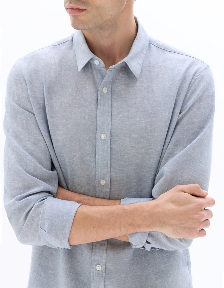 Men - Woven - Shirt - Long sleeves