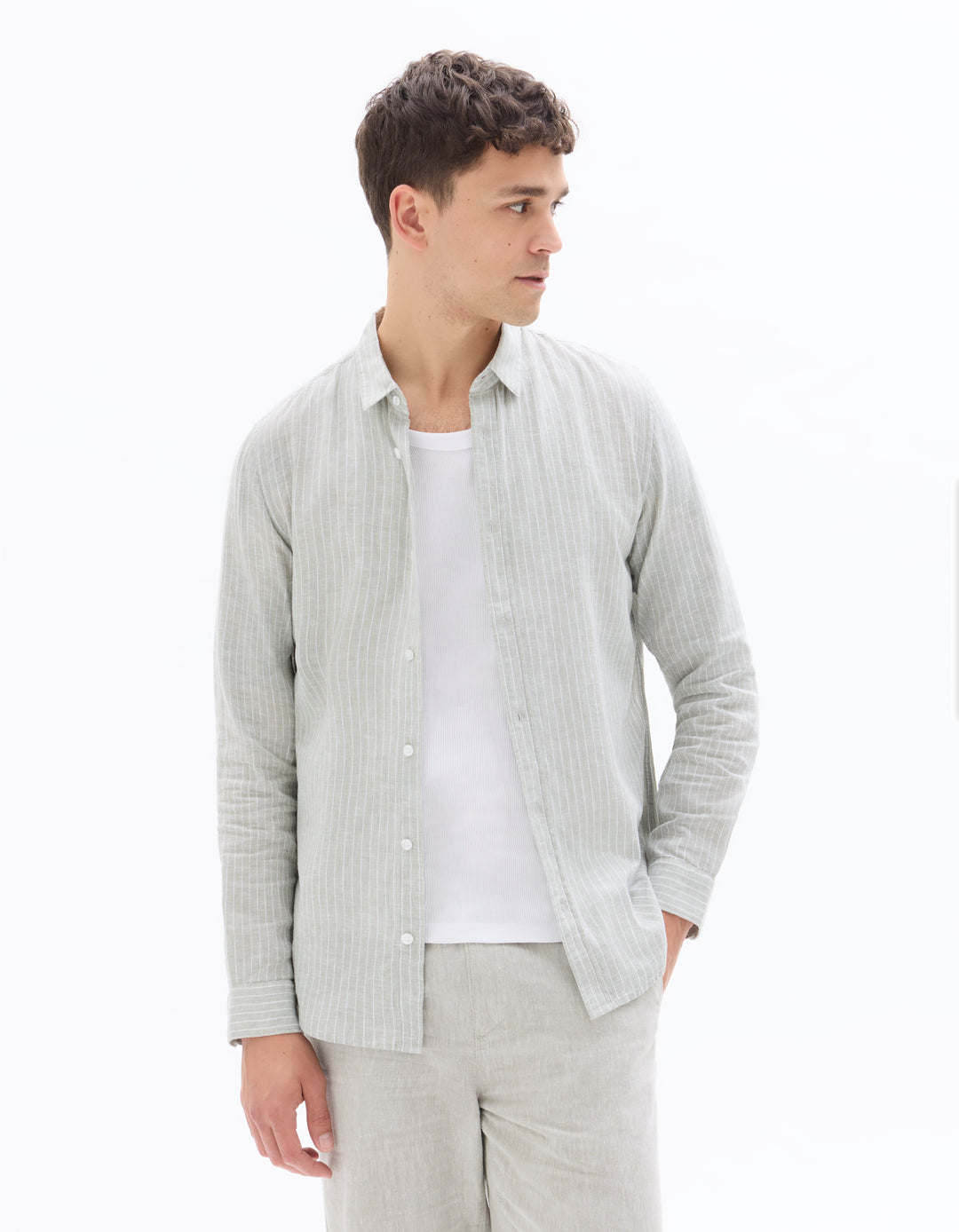 Men - Woven - Shirt - Long sleeves