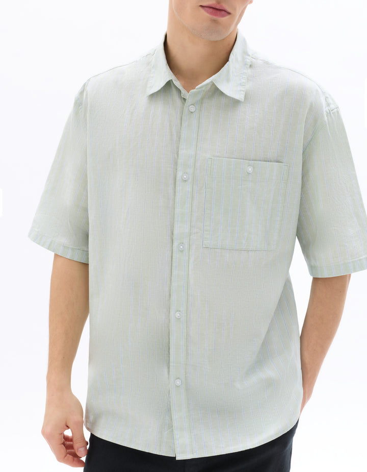 Men - Woven - Shirt - Short sleeves