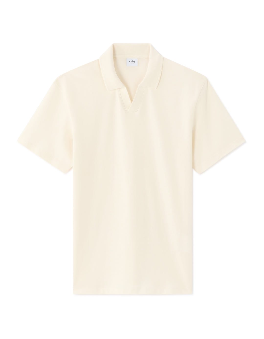 Men - Knitted - Polo Shirt - Short sleeves