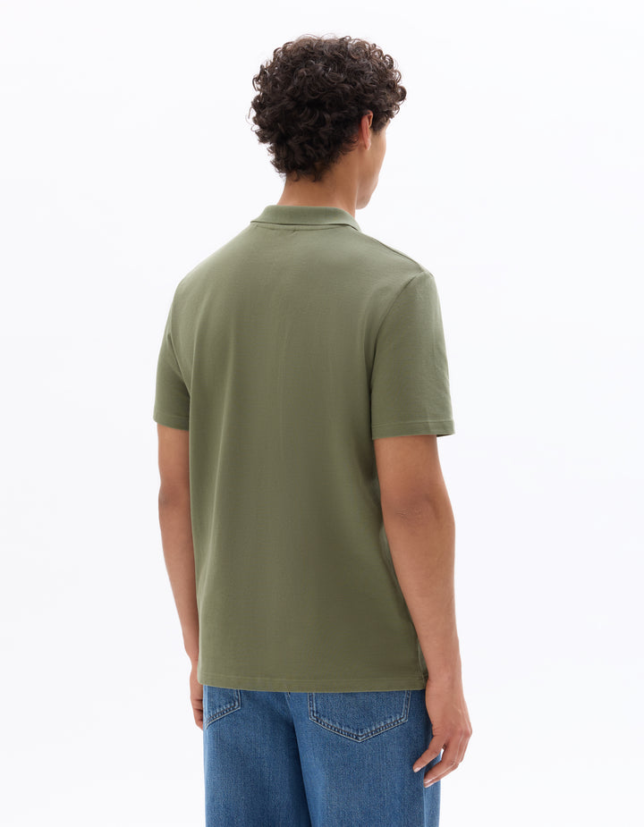 Men - Knitted - Polo Shirt - Short sleeves