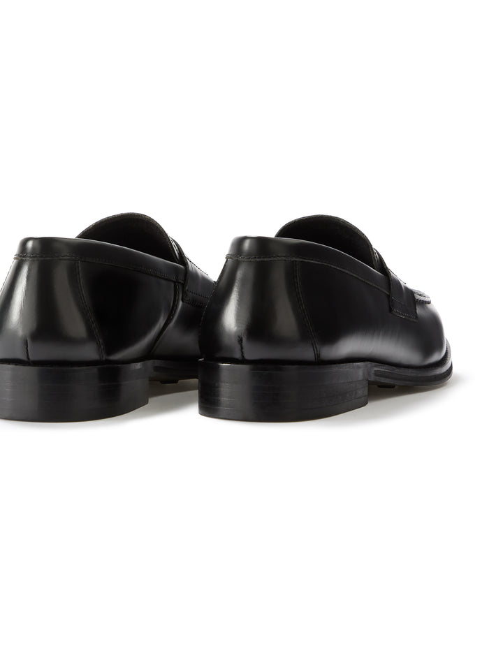 Shoes - rubber/plastic outer soles - leather uppers - Men