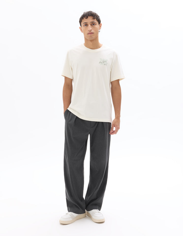 Unisex - Knitted - T-Shirt - Short sleeves - U / V / round neck