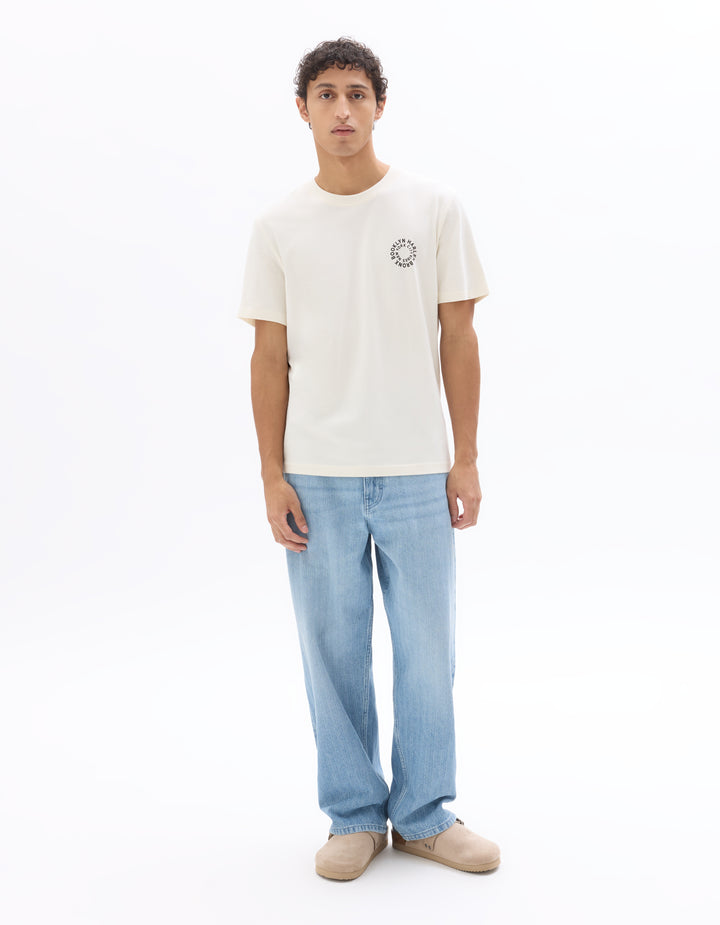 Unisex - Knitted - T-Shirt - Short sleeves - U / V / round neck
