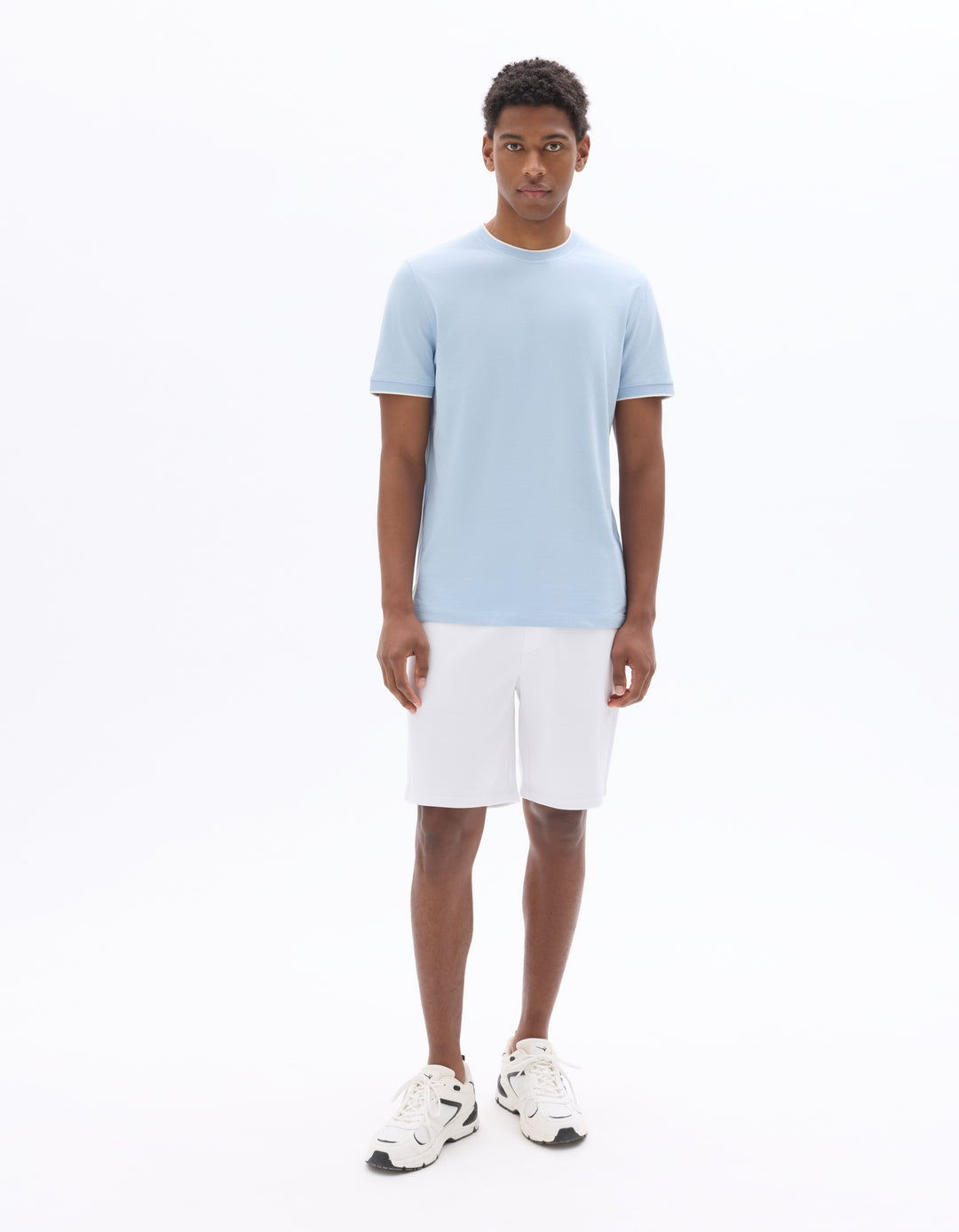 Unisex - Knitted - T-Shirt - Short sleeves - U / V / round neck