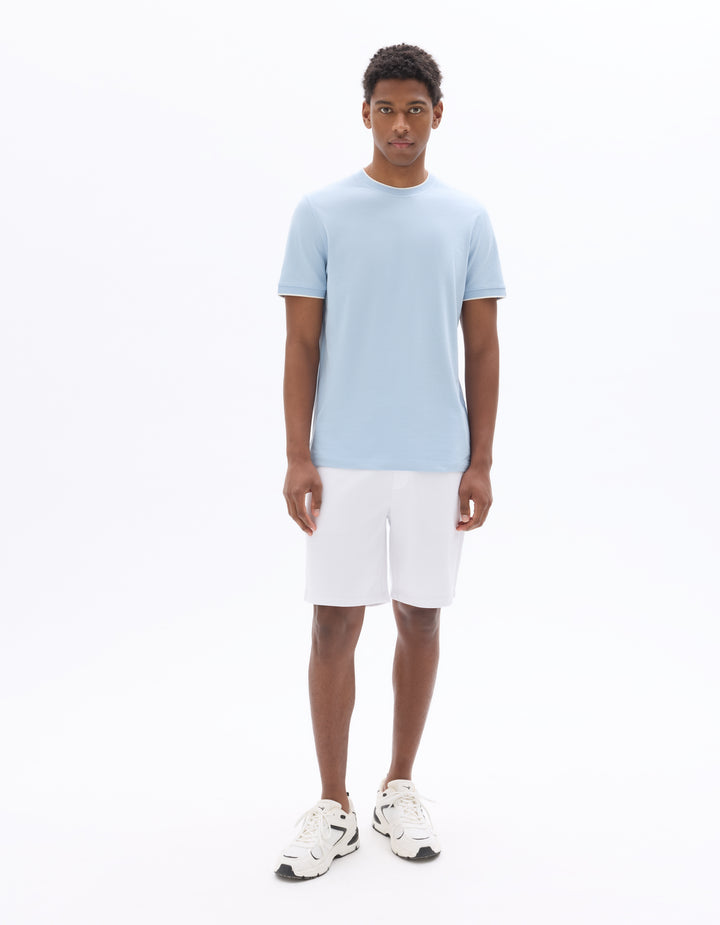 Unisex - Knitted - T-Shirt - Short sleeves - U / V / round neck