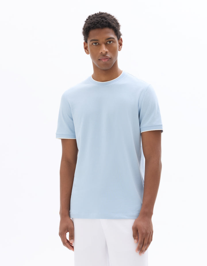 Unisex - Knitted - T-Shirt - Short sleeves - U / V / round neck