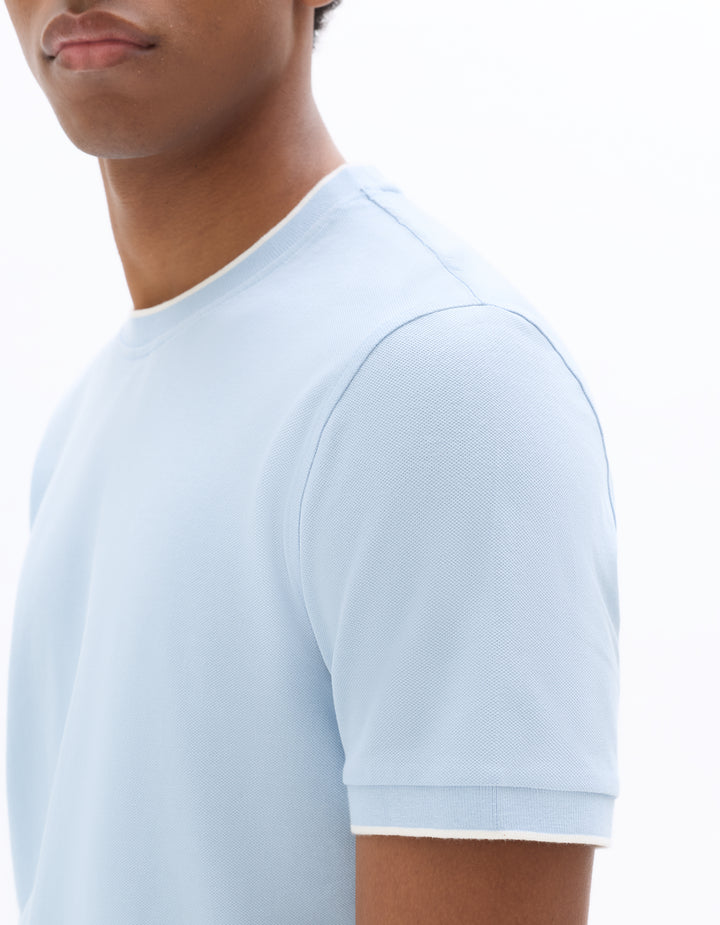 Unisex - Knitted - T-Shirt - Short sleeves - U / V / round neck