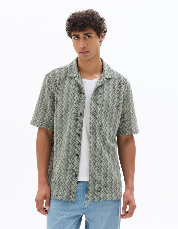 Men - Woven - Shirt - Short sleeves