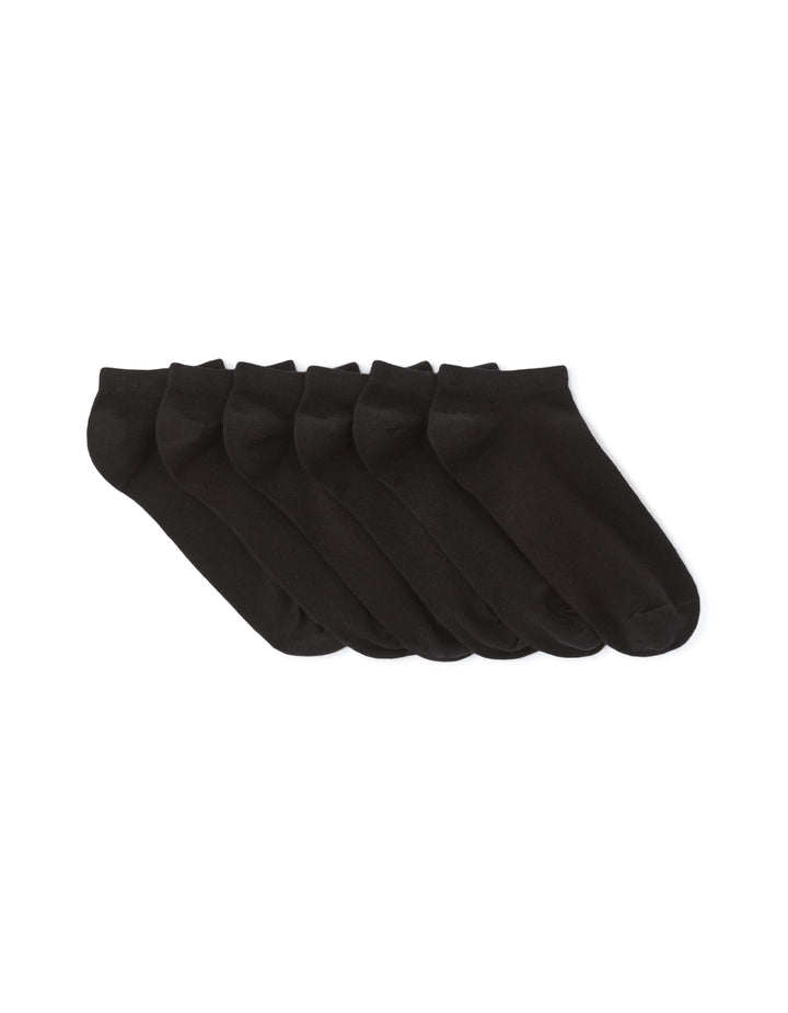Pack of 6 Pairs of Ankle Socks