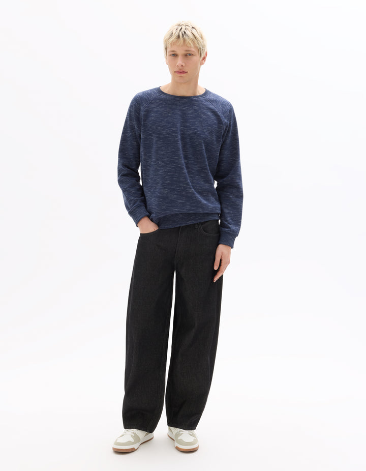 Unisex - Knitted - Sweatshirt - Long sleeves - Fleece fabric