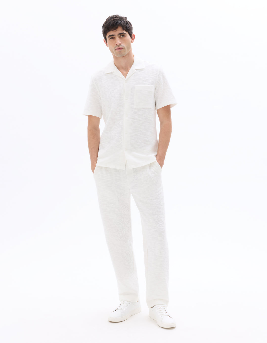 Men - Knit - Shirt - Short sleeves