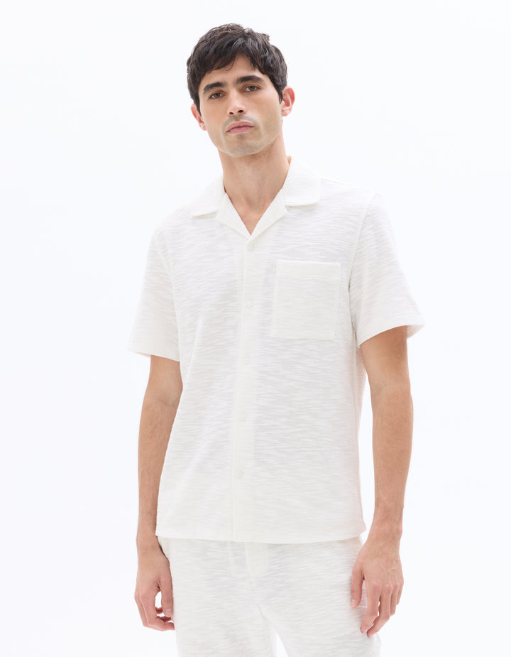 Men - Knit - Shirt - Short sleeves