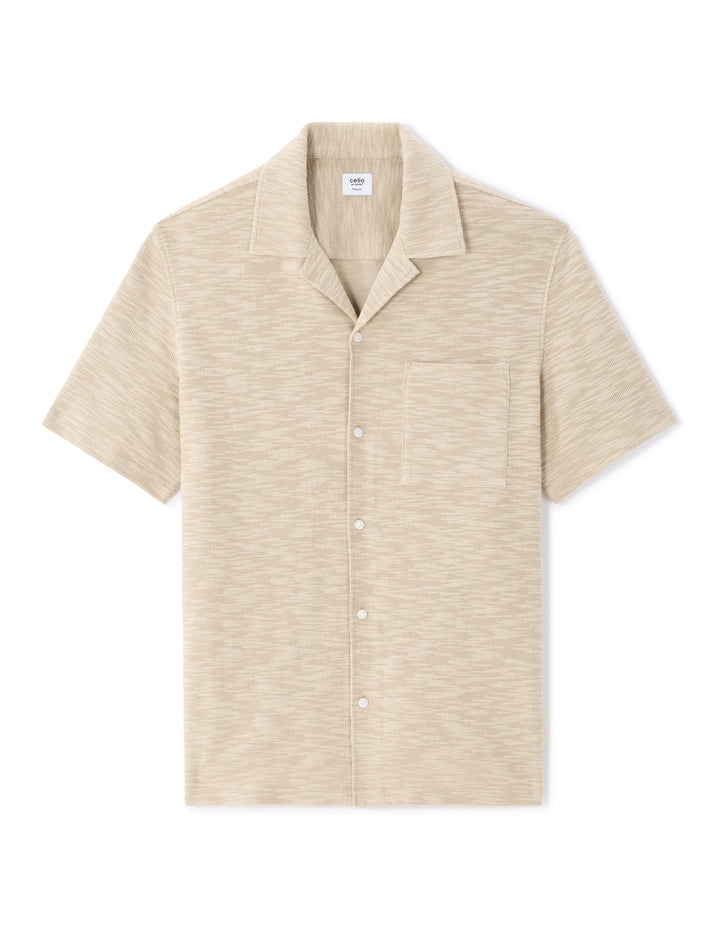Men - Knit - Shirt - Short sleeves