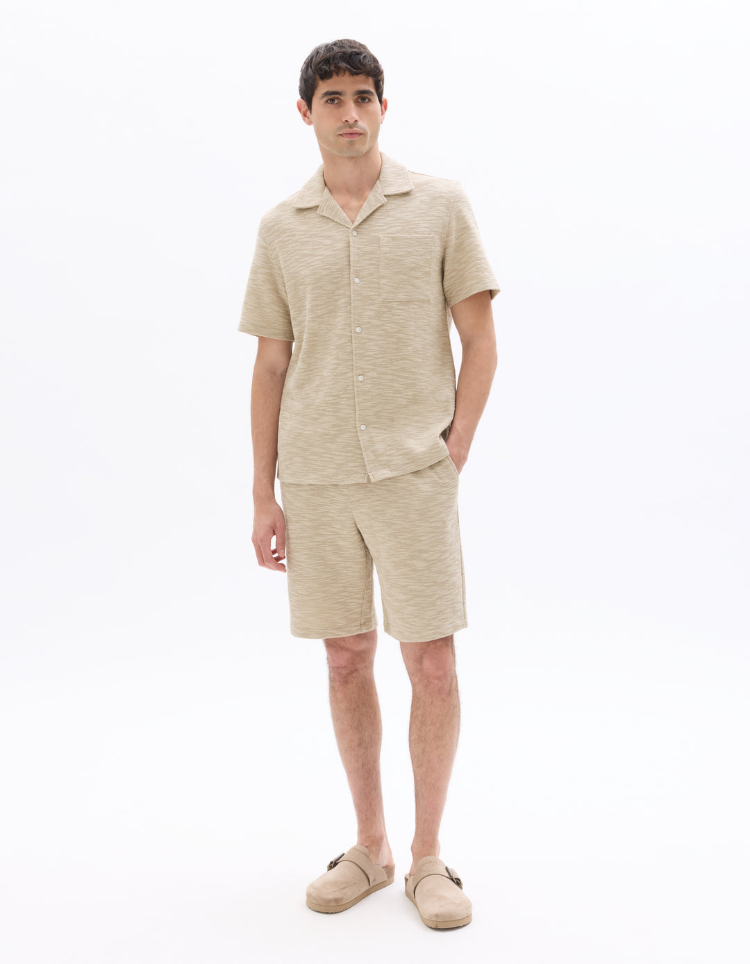 Men - Knit - Shirt - Short sleeves