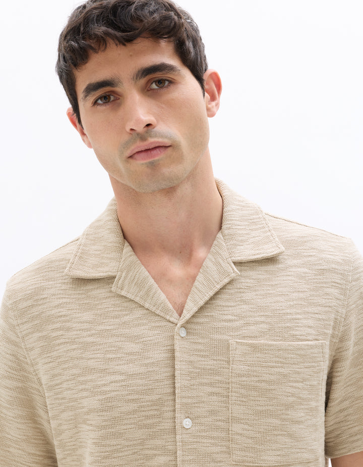 Men - Knit - Shirt - Short sleeves