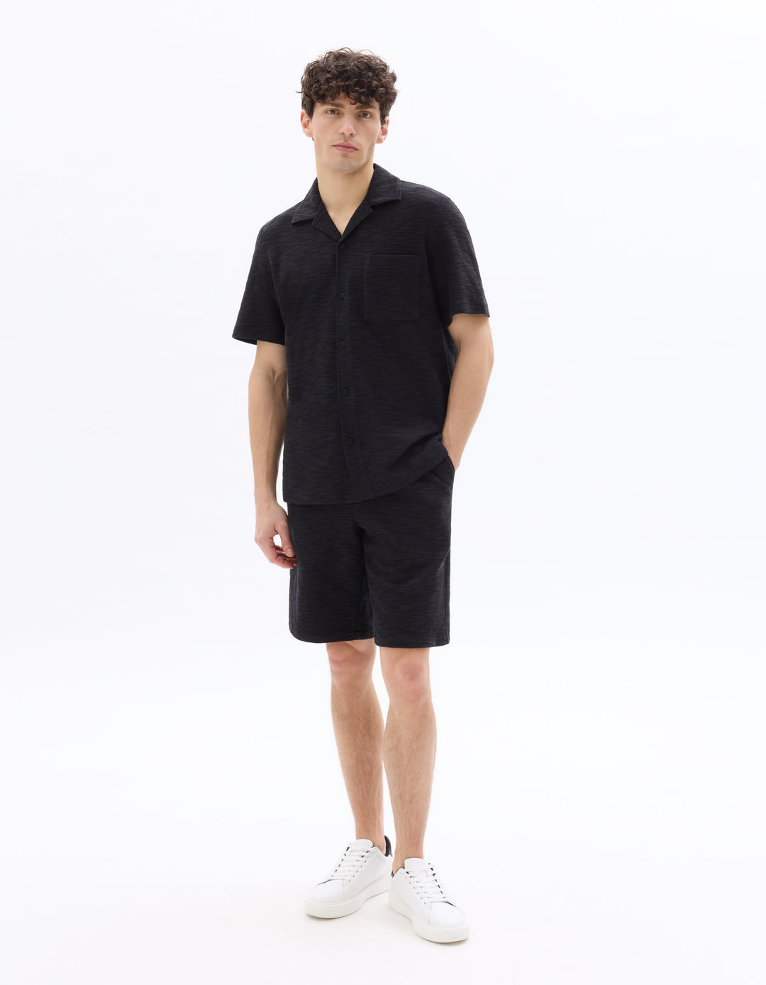 Men - Knit - Shirt - Short sleeves