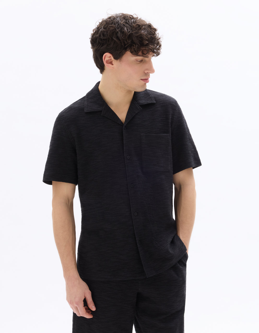 Men - Knit - Shirt - Short sleeves