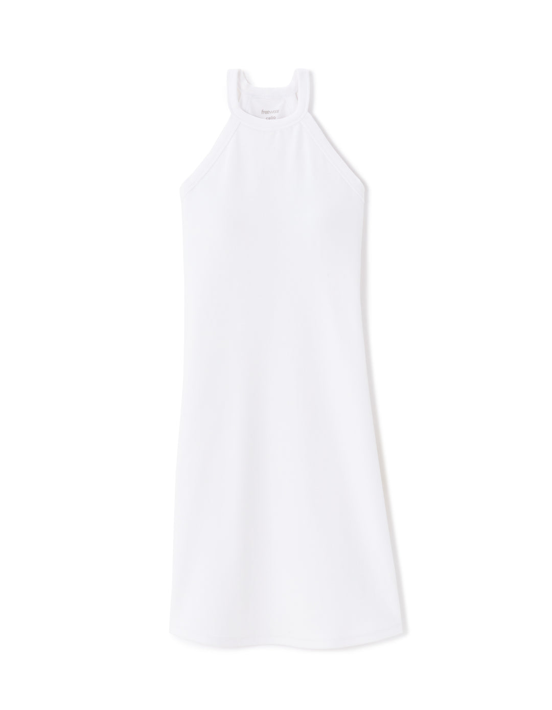 Halter Neck Dress with Built-in Bra