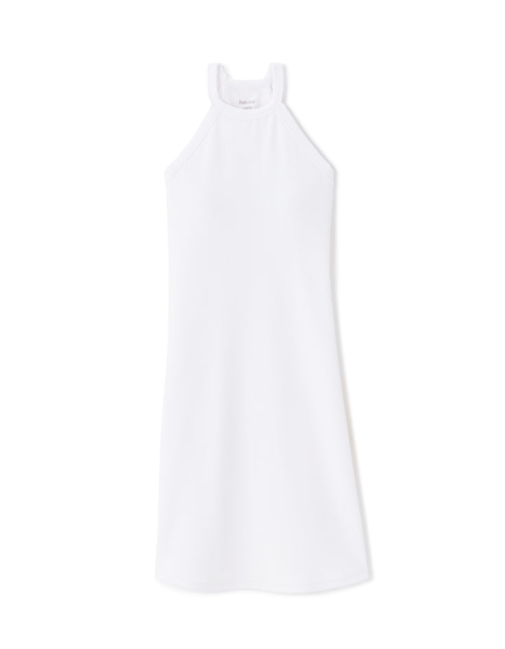 Halter Neck Dress with Built-in Bra