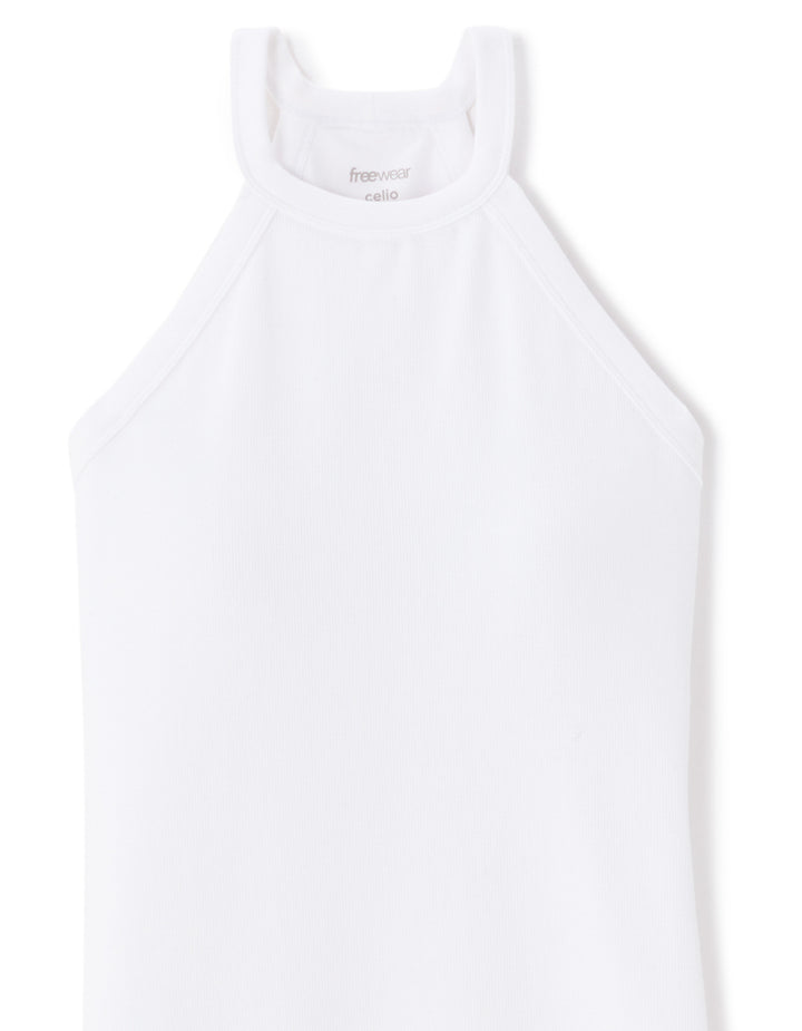 Halter Neck Dress with Built-in Bra