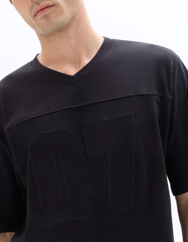 Unisex - Knitted - T-Shirt - Short sleeves - U / V / round neck