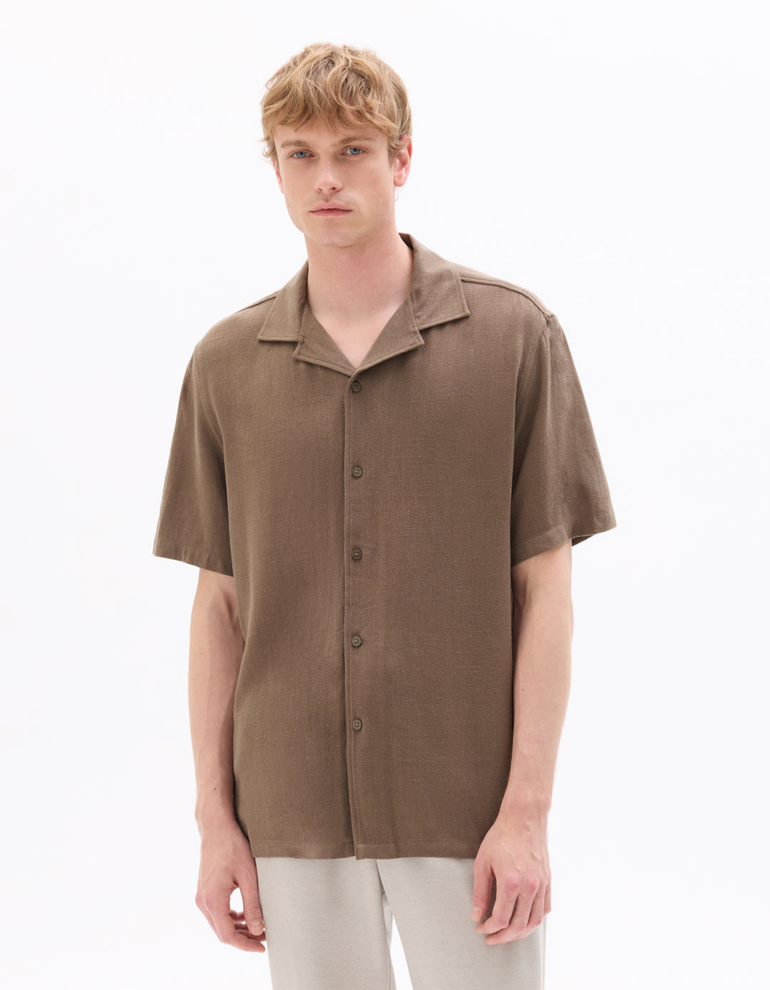 Men - Woven - Shirt - Short sleeves